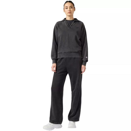 Champion Women's Polo Neck Sweatshirt Gray 118366 KK001