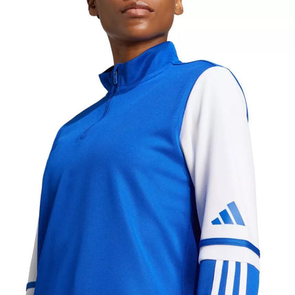 Moterims skirtas adidas Squadra 25 treniruočių viršutinė dalis mėlyna JD3019
