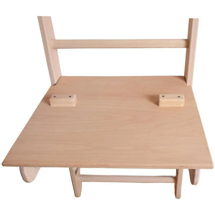 A DESK COVER FOR A WOODEN LADDER FOR A PULL-UP BAR BENCHK BT204