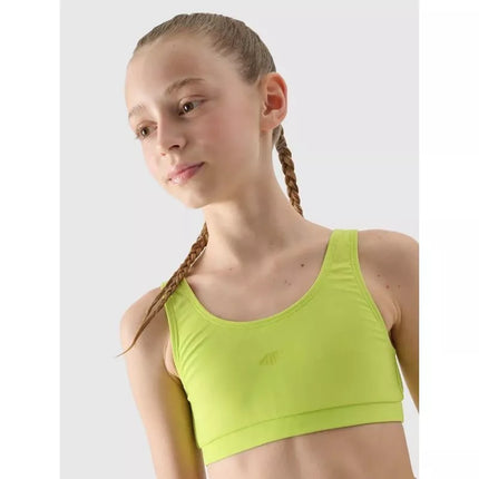 Girls' two-piece swimsuit 4F JUNIOR 4FJWMM00UBKSF027-45S