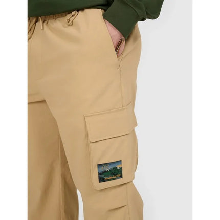 Men's casual cargo pants 4F 4FRAW25TTROM1690-83S