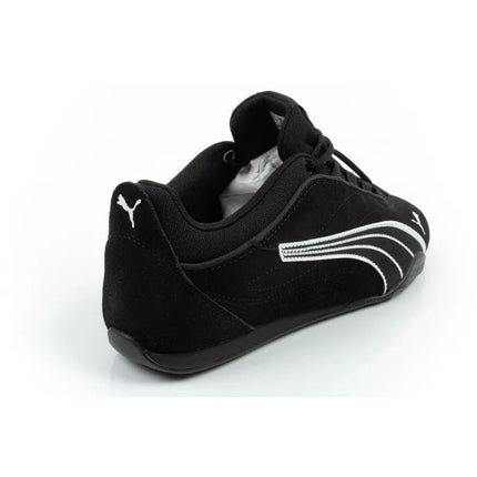 Puma women's sports shoes Catch Soleil SD black natural leather fashionable