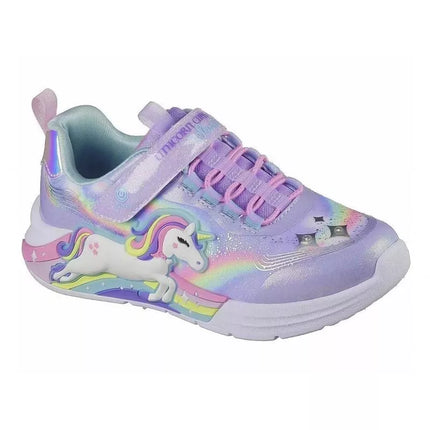 Skechers S Lights - Unicorn Chaser 302298L-LVMT Levandų/Multi
