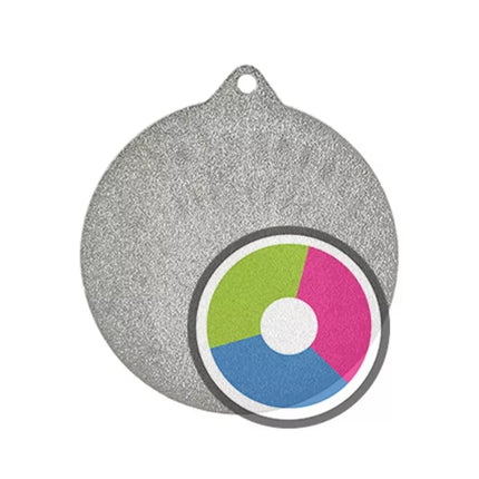 Medal with luxor jet print