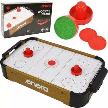 AIR HOCKEY GAME FOR TABLE 51x31x10CM WOODEN ENERO