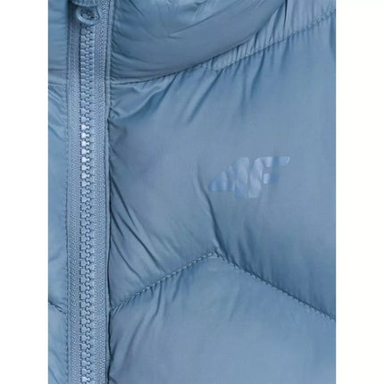Boy's down vest with synthetic filling 4F 4FJRAW25TVJAM325-32S