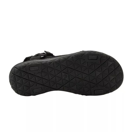 Lee Cooper men's shoes with velcro straps for summer beach sandals, lightweight black
