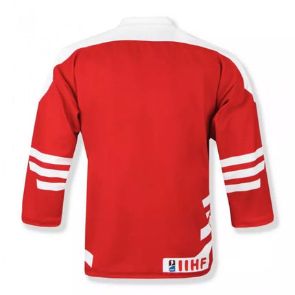 Replica of the PZHL Jr game jersey