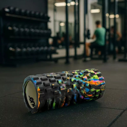 CAMOUFLAGE EXERCISE ROLLER 14x33CM ENERO FIT