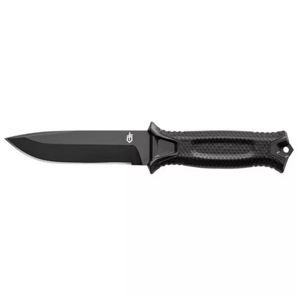 GERBER Strongarm fiksuotas juodas išgyvenimo peilis su lygiu ašmenimis