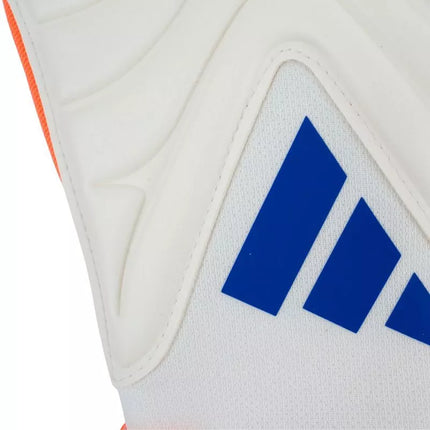 adidas Copa League Goalkeeper Gloves White and Orange JN5343