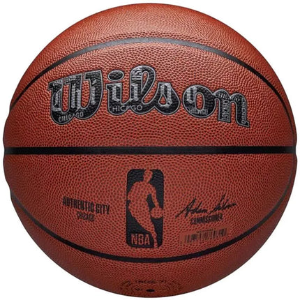 Wilson NBA Authentic City Čikagos kamuolys WZ2016002XB Krepšinio kamuolys