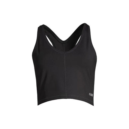 CASALL Sharp Back sportinė viršutinė dalis, juoda