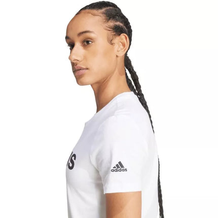 adidas Essentials Linear W GL0768 marškinėliai