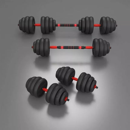 HMS SGN140 6-in-1 weight set (barbell, dumbbells and kettlebell) 40kg
