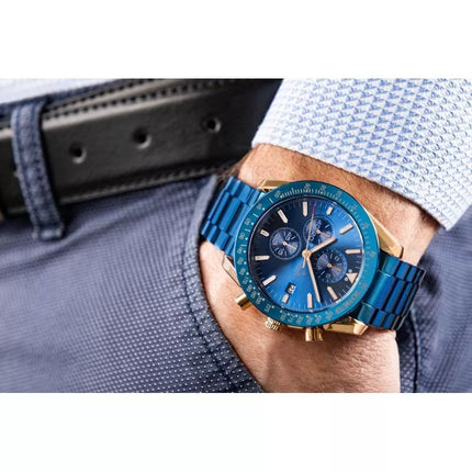 Giewont Chronograph Sapphire Blue Copper Men's Watch GW8720-B5