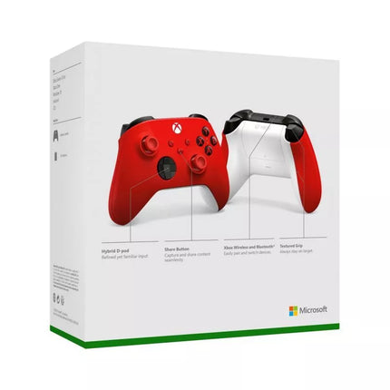 Microsoft Xbox Series Valdiklis - Pulsuojanti Raudona
