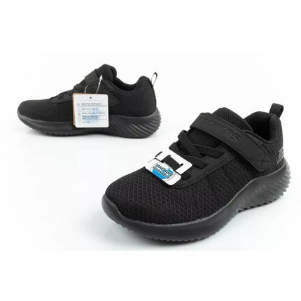 Skechers Bounder Velcro vaikiški sportiniai bateliai, lengvi ir patogūs