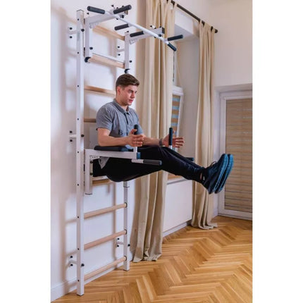 GYMNASTIC LADDER ADJUSTABLE BAR AND HANDLE BENCHK 732W