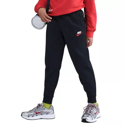 Nike Sportswear Club Fleece vaikiškos kelnės, juodos FD3008 015