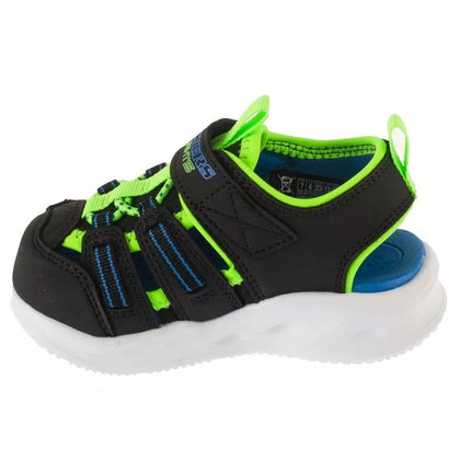 Skechers S-Lights: Sola Glow sandalai - Hyper-Coast 407033N-BKLM juoda 22