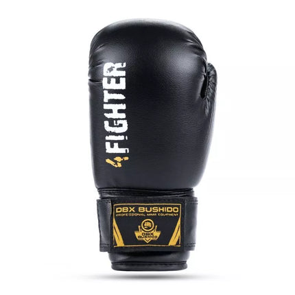 6oz Boxing Gloves for Kids - 4Fighter Black