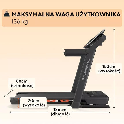 PROFORM CARBON TLX Elektrinis bėgimo takelis