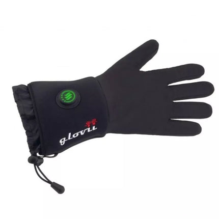 Glovii GLBXL šildomos pirštinės (universalios; L, XL; juodos)