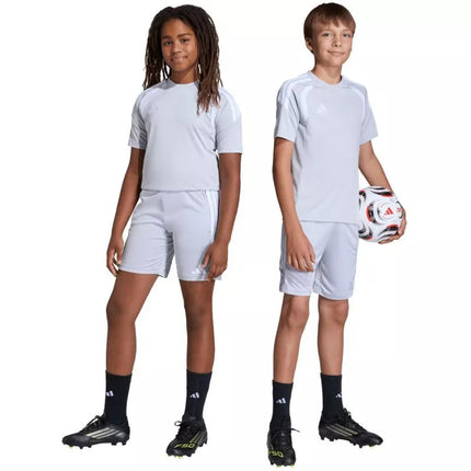 adidas Tiro 26 Lyga Vaikams Treniruočių Šortai Pilki JY7149