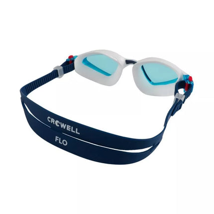 Crowell GS20 Flo Plaukimo akinukai balti ir mėlyni