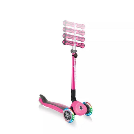 Globber GO-UP Deluxe Lights 646-110 paspirtukas/dviraštis