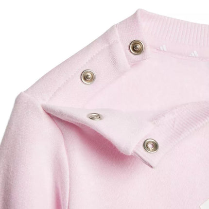 Adidas Essentials Pink Tracksuit for Kids JC9645