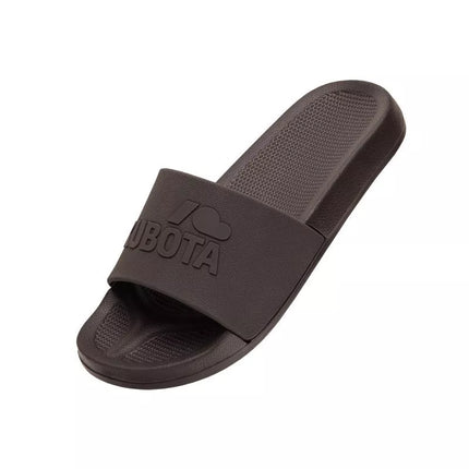 Kubota paprastos rudos baseino šlepetės K25SS-101-001-21-1