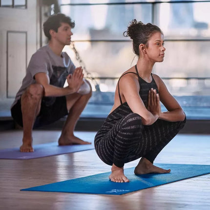 Dvigubas Reebok RAYG-11060BLGN jogos kilimėlis