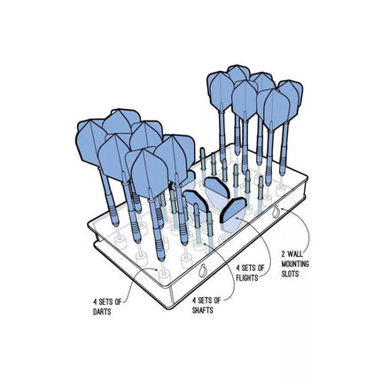 Harrows Dart Station Dart Stand Organizer
