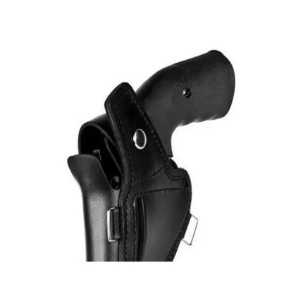 Leather holster for revolvers with a 4.5" barrel