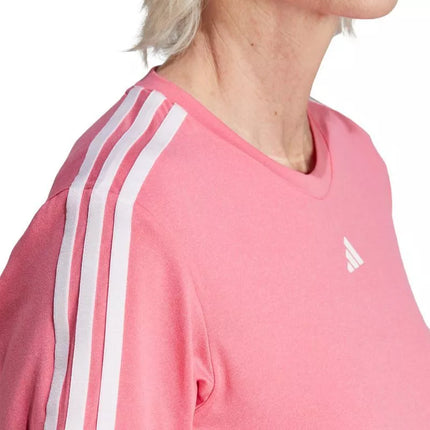 adidas Aeroready Train Essentials 3 juostelių marškinėliai moterims HZ5688