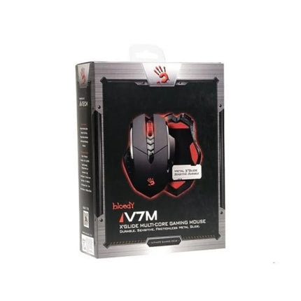 A4 TECH Bloody V7m A4TMYS43940 kompiuterinė pelė (optinė; 3200 DPI; juoda)