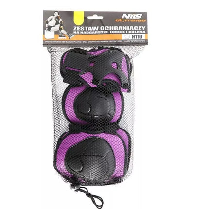 Nils Extreme Apsaugų rinkinys VIOLETINIS dydis XS H110