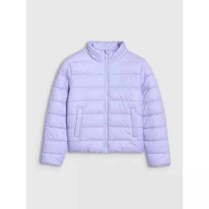 Girls' down jacket with synthetic filling 4F 4FJWSS25TDJAF515-52S