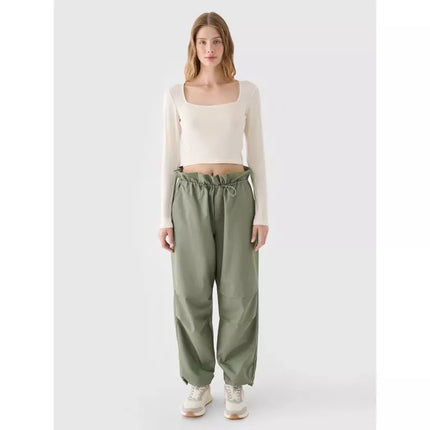 Moteriškas ilgomis rankovėmis, slim fit, lygus paviršius 4F 4FRSS24TLONF499-11S