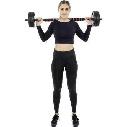 Sulankstoma kompozitinė štanga 20 kg PURE 2 IMPROVE