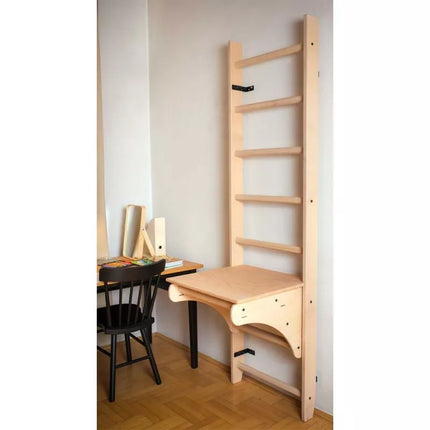 A DESK COVER FOR A WOODEN LADDER FOR A PULL-UP BAR BENCHK BT204