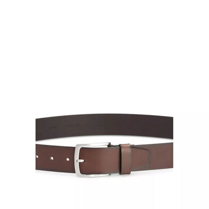 Boss Informal Jor-V_Sz40 men's belt made of genuine leather with a metal buckle