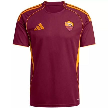 Men's adidas AS Roma 25/26 Home Burgundy Jersey JP4184
