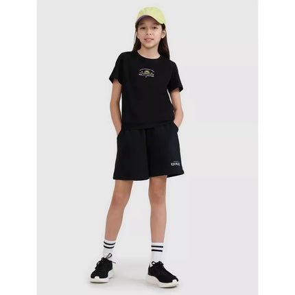 Girls' regular printed T-shirt 4F 4FJWSS25TTSHF1871-20S