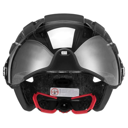 UVEX Finale visor bike helmet 56-61cm, black matt