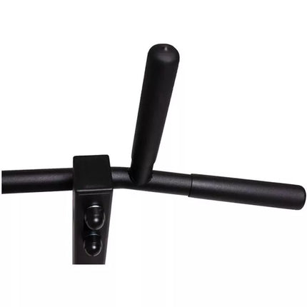 WOODEN AND METAL GYMNASTIC WALL BAR WITH BENCHK 221B