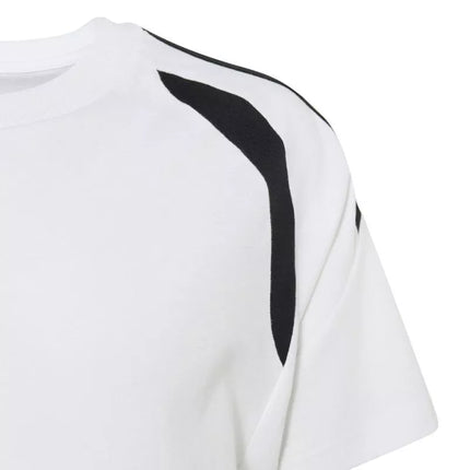 adidas Tiro 26 League Tee for kids white and black KC3699