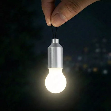 GRUNDIG LED TURISTINĖ LEMPA - SIDABRINĖ